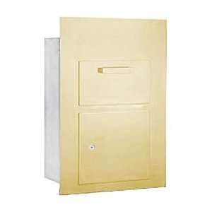 Collection Unit   for 5 Door High 4B+ Mailbox Units   Sandstone 