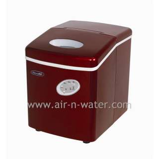 NewAir AI 100R Portable Countertop Ice Maker in Red  
