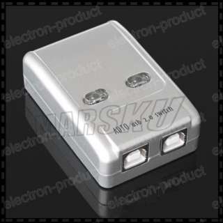 USB 2 Port Sharing HUB Printer Scanner Auto Switch 1030  