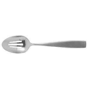 Yamazaki Bolo (Stainless) Pierced Tablespoon (Serving Spoon), Sterling 