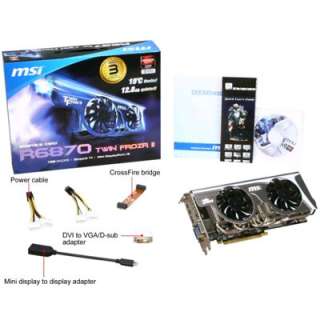 MSI R6870 Twin Frozr II Radeon HD 6870 Video Card  