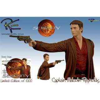  Serenity Captain Malcolm Reynolds Mini Bust Exclusive 