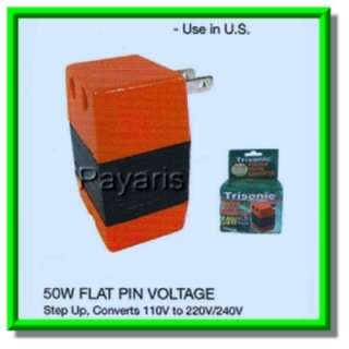 New 50W Step Up Voltage Convertor U.S 110V To 220V Volt  