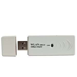  54Mbps 802.11g Wireless LAN USB 2.0 Adapter: Computers 