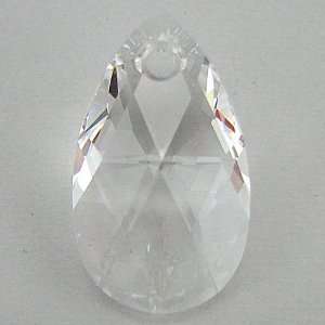   28mm Swarovski crystal teardrop pendant 6106 crystal