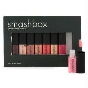 Smashbox Gloss & Go Lip Kit (8xMini Size Lip Enhancing Gloss)   8x2ml 