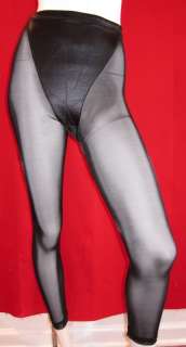 Sheer Leg Belly Support Pant Liner Cream 3XL #1288  