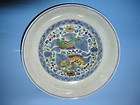 Chinese old Exquisite blue and white porcelain figure plate  