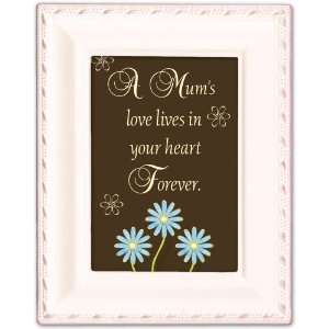  Mothers Love Cottage Garden Ivory Tiny Frame: Home 