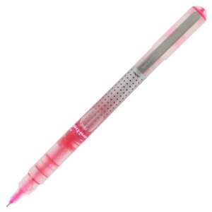  Uni Ball Vision Exact Stick Rollerball Pens, Pink Ink 