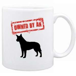    New  Owned By Australian Cattle Dog  Mug Dog: Home & Kitchen