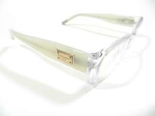 DOLCE & GABBANA EYEGLASSES DG 3106 1573 CLEAR PEARL NEW  