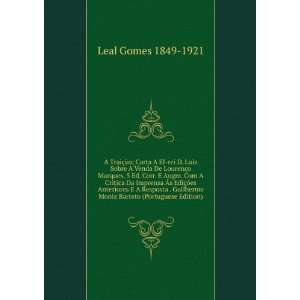   Moniz Barreto (Portuguese Edition): Leal Gomes 1849 1921: Books