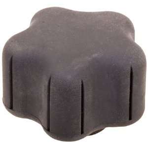 RK 66 Soft Touch Thermoplastic Five Lobe Knob 2.26 Inch Diameter, 1/2 