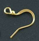150pcs gold plated earring finding 17mm W0237A  