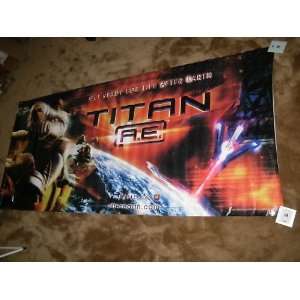  TITAN A.E. Movie Theater Display Banner 