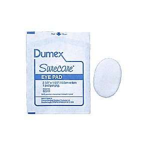 Derma Sciences / Dumex DE82911 Surecare Sterile 2.625 x 1.625 Inch Eye 