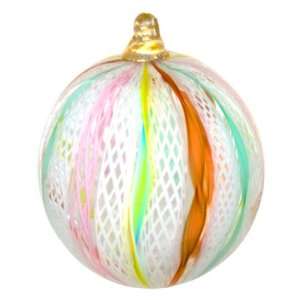  Murano Glass Carosello Blown Glass Ornament Multicolor 