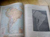 vtg 1892 school GEOGRAPHY BOOK maps Illinois Edition  