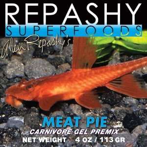    4oz Repashy Meat Pie Carnivore Fish Food Gel Premix: Pet Supplies
