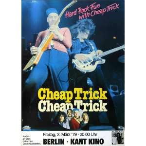  Cheap Trick   Hard Rock Fun 1979   CONCERT   POSTER from 