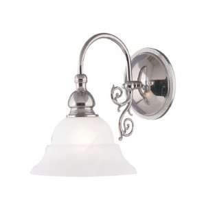 Nulco 8191 06 Polished Nickel Shelbourne Renaissance Single Light 