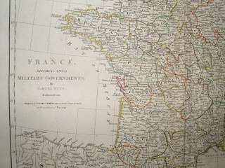 France 1794 Antique Map. Samuel Dunn, Laurie & Whittle  