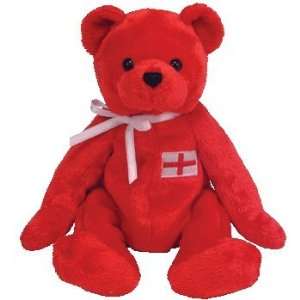  TY Beanie Baby   GEORGE the Bear (Europe Exclusive): Toys 