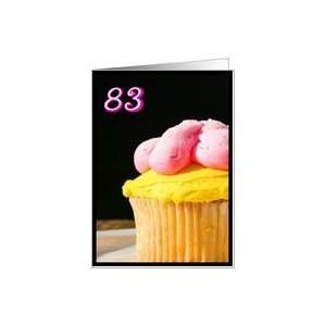  Happy 83rd Birthday Muffin Card Toys & Games
