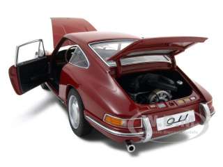 1964 PORSCHE 911 COUPE RED 118 AUTOART MODEL CAR  