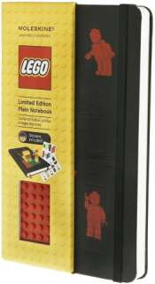   Limited Edition Lego Red Brick Plain Large 5x8.25 by Moleskine