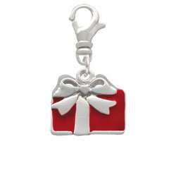  Present Red Clip On Charm [Jewelry] Jewelry