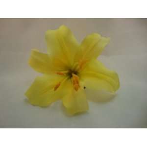  Yellow Lily Flower Hair Clip Beauty