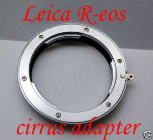 Leica R Lens to Canon EOS 1Ds 5DII T2i 7D 60D 550D 450D  