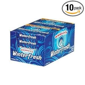 Wrigleys Winterfresh, 15 Count (Pack of Grocery & Gourmet Food