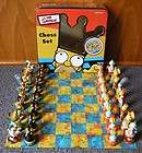 THE SIMPSONS 100% Official CHESS SET TIN BOX 2000 Cardinal COMPLETE 