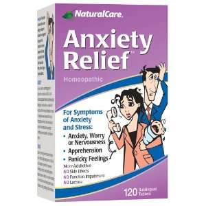  NaturalCare Homeopathics Anxiety Relief 120 tablets 