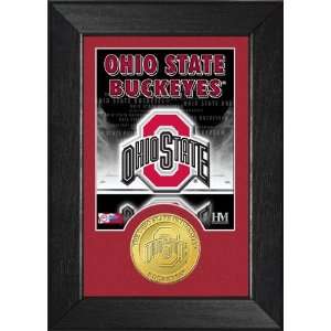    Ohio State University Framed Mini Mint Sports Collectibles