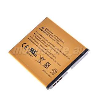 GOLD 2430MAH HIGH CAPACITY REPLACEMENT BATTERY FOR SONY ERICSSON 