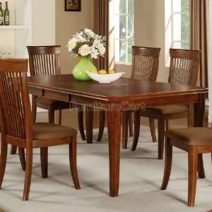    World Imports Jillian Dining Table 40004 T: Furniture & Decor