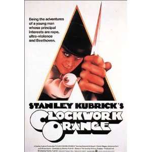  A CLOCKWORK ORANGE   STANLEY KUBRICK   MOVIE POSTER (Size 