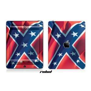   Skin For Apple iPad Digital Wallpaper Included Rebel Flag: Electronics