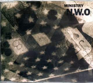 Ministry   N.W.O.   3 Track Maxi CD 1992  
