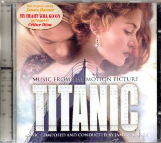 James Horner   Titanic Soundtrack   15 Track CD 1997  