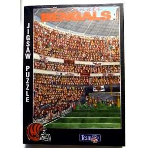    Bengals NFL Football Team   513 Piece Jigsaw Puzzle: Toys & Games