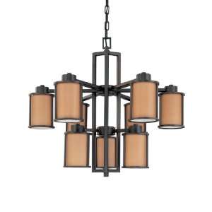 Nuvo Lighting Chandeliers 60 3829 Odeon Transitional Chandelier Aged 