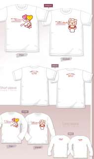 Uniqu custom t shirts for couple!(1set=two T shirts)/E1  