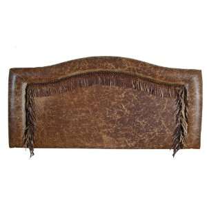  Wooded River WDHB21T   Twin Headboard   Standard Leather 