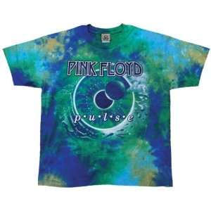  Pink Floyd   Aqua Pulse Tie Dye T Shirt   Medium: Sports 