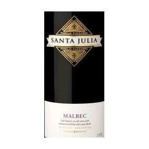  Santa Julia Malbec Organica Red Wine 2008 750ML: Grocery 